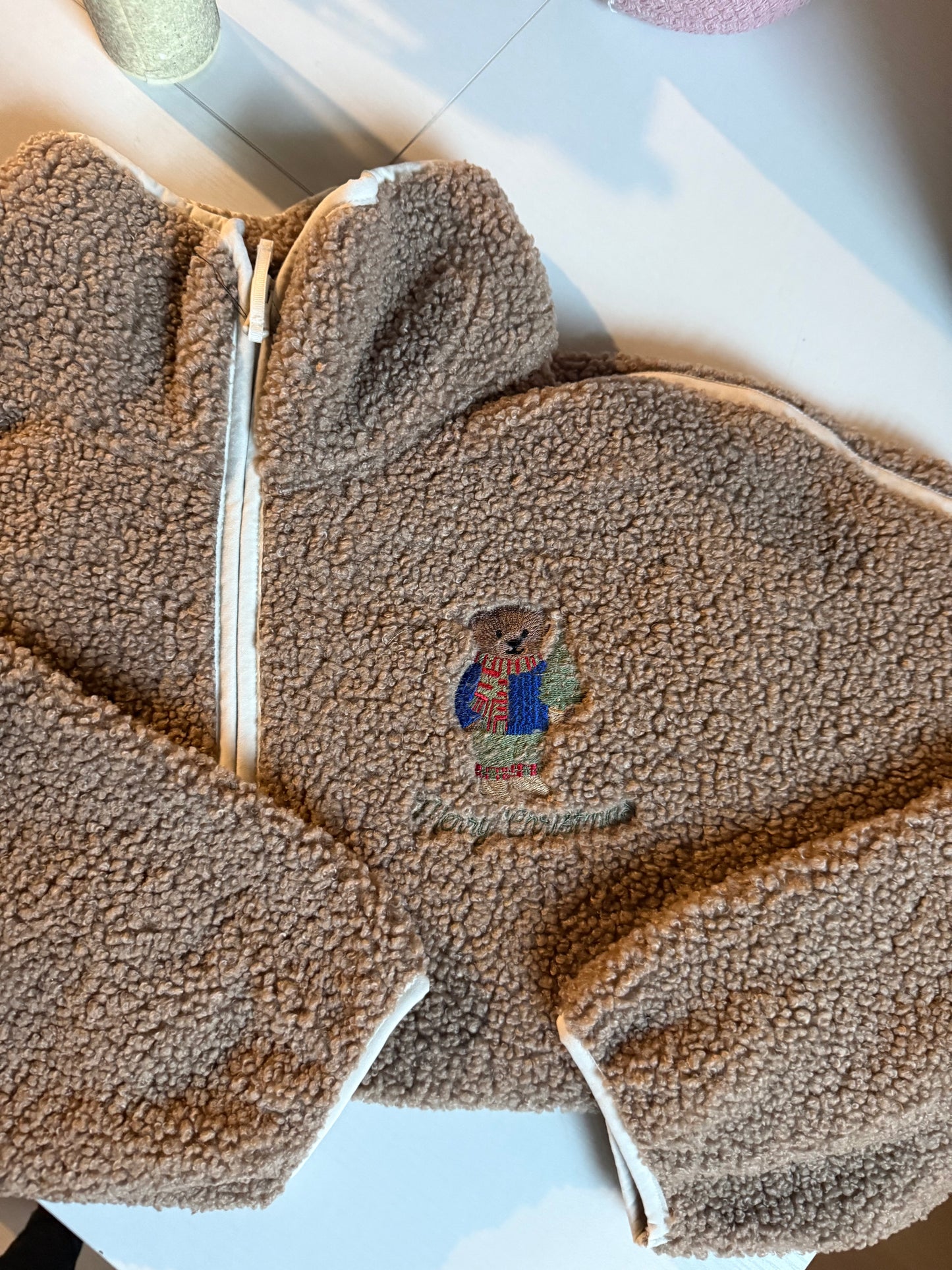 Teddy bear Christmas Sherpa🧸