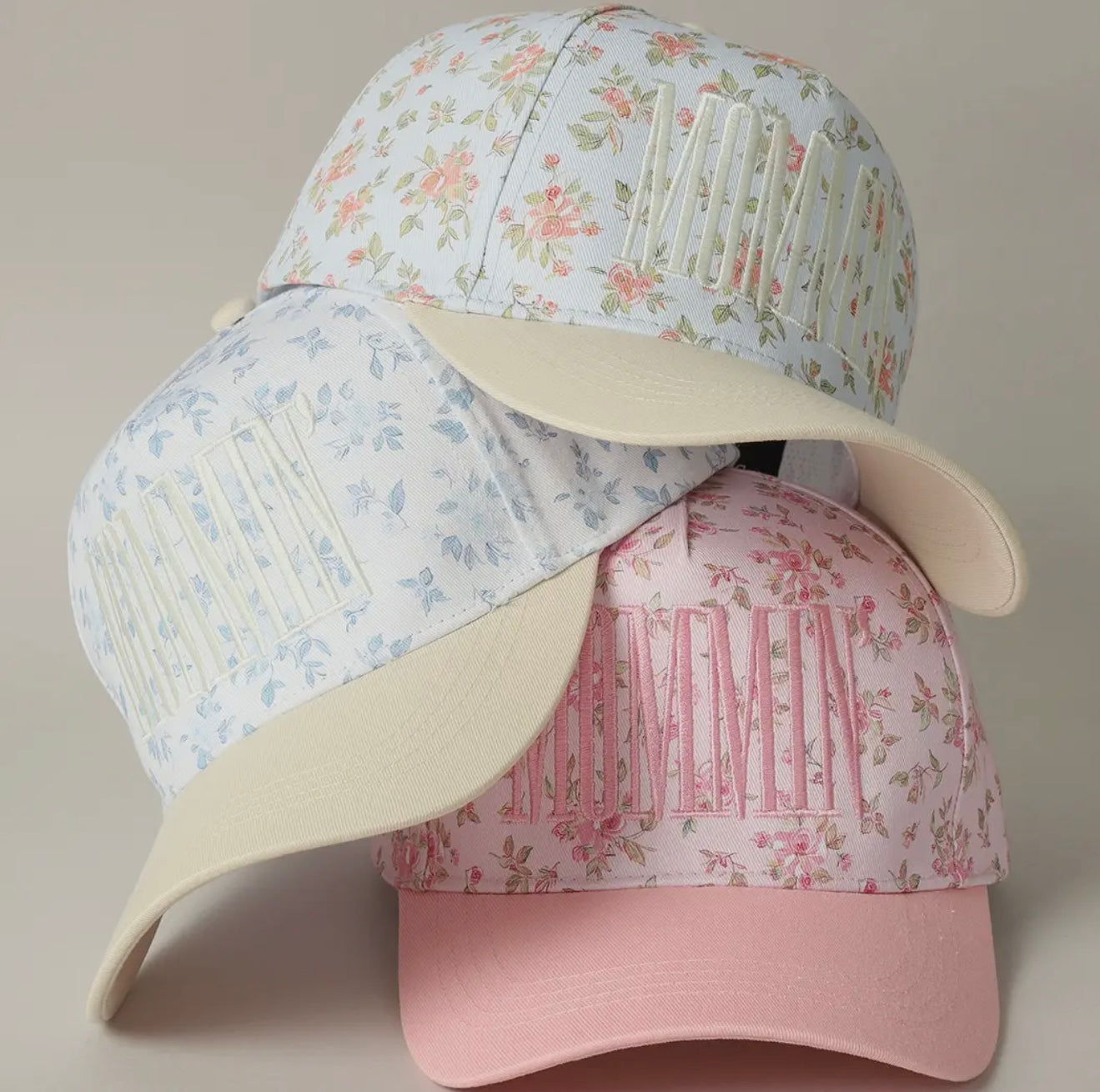 Floral Mommin’ Trucker🤍