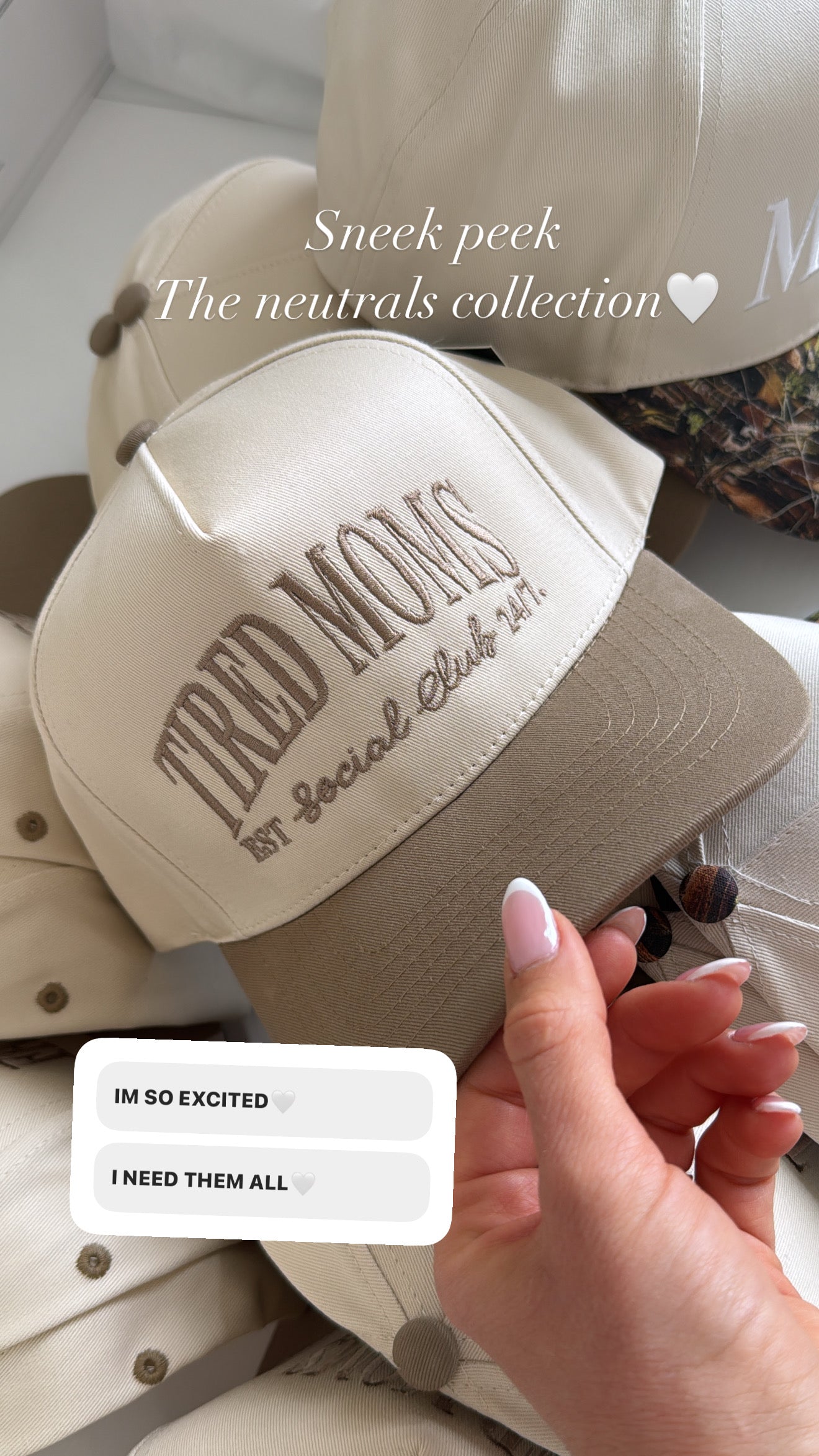 Tired Mom Social Club Hat