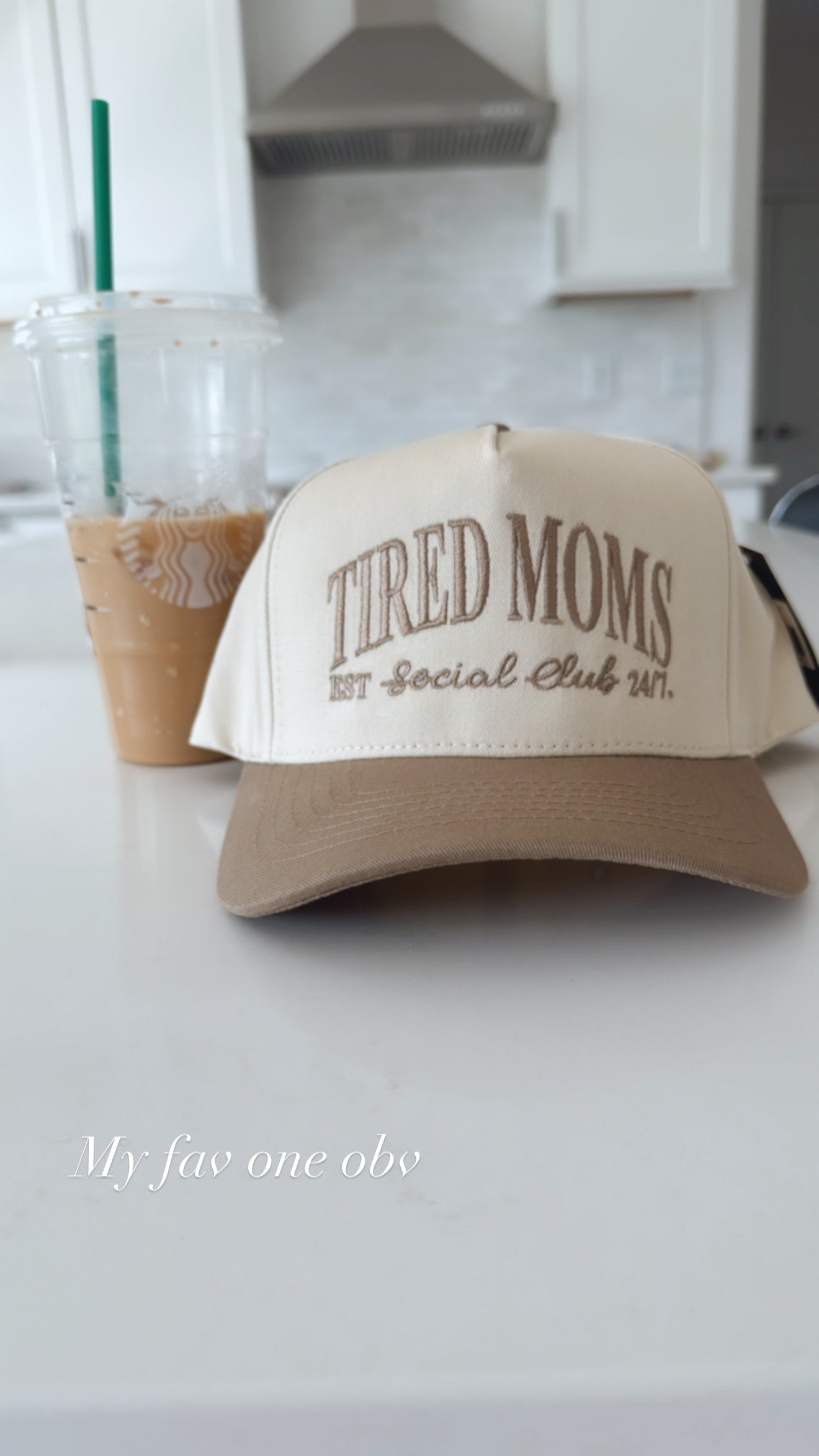 Tired Mom Social Club Hat