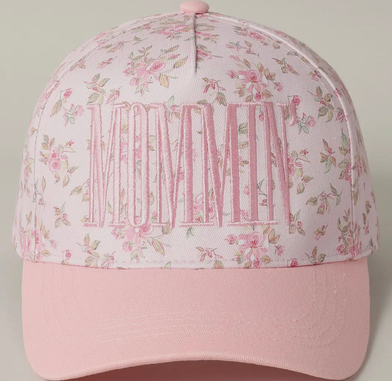 Floral Mommin’ Trucker🤍