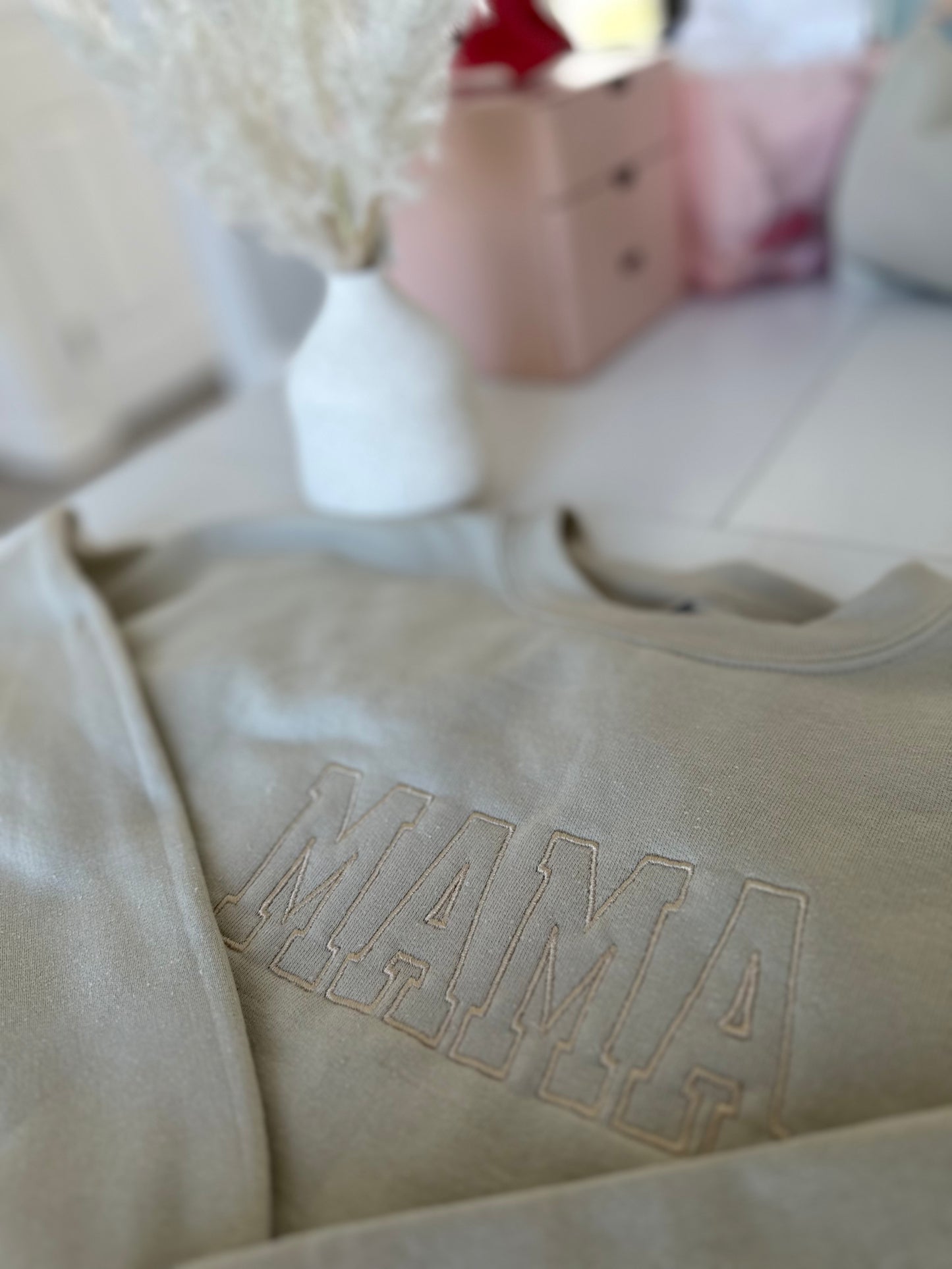 Tone on Tone Mama Sweater!