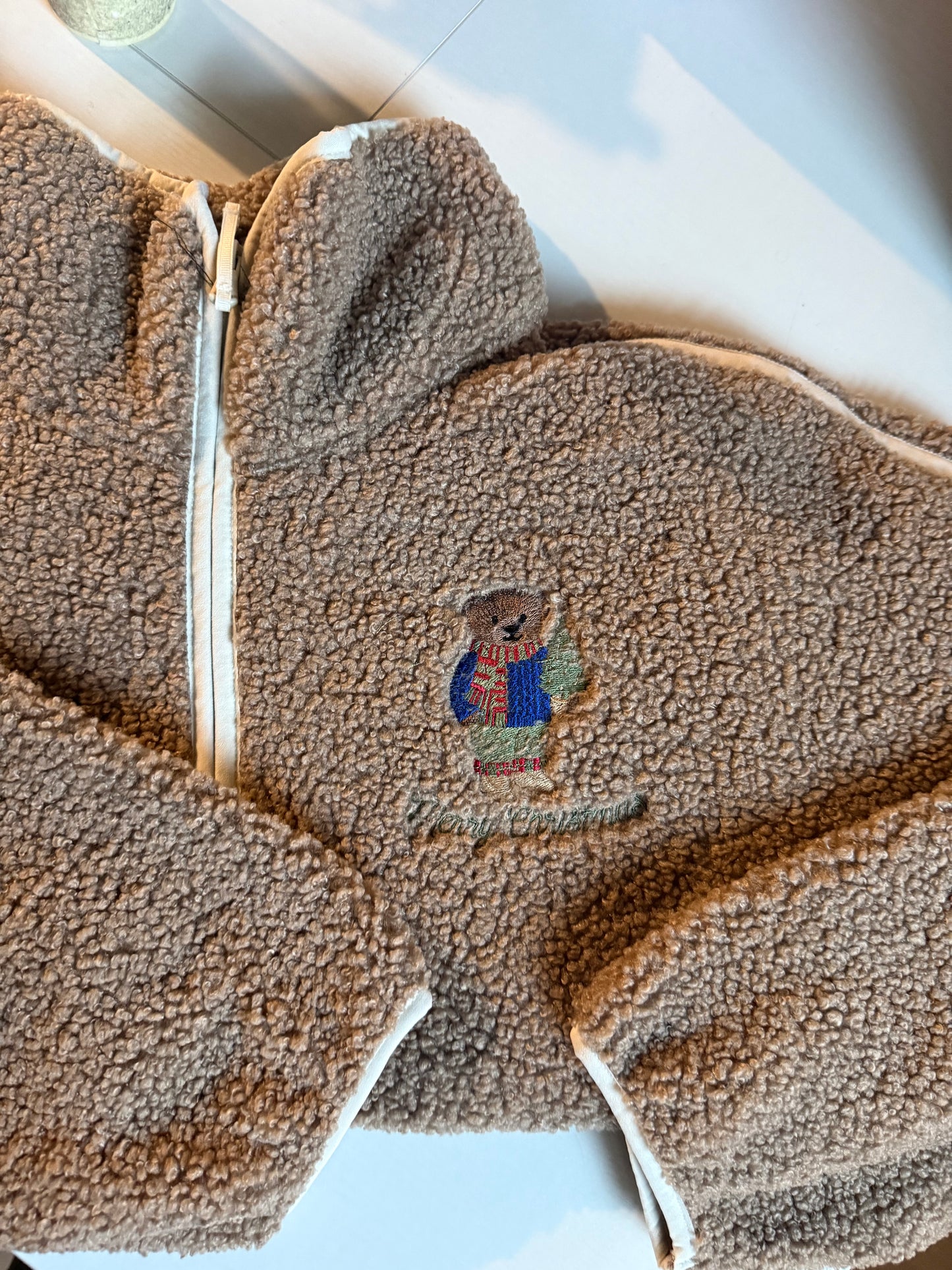 Teddy bear Christmas Sherpa🧸