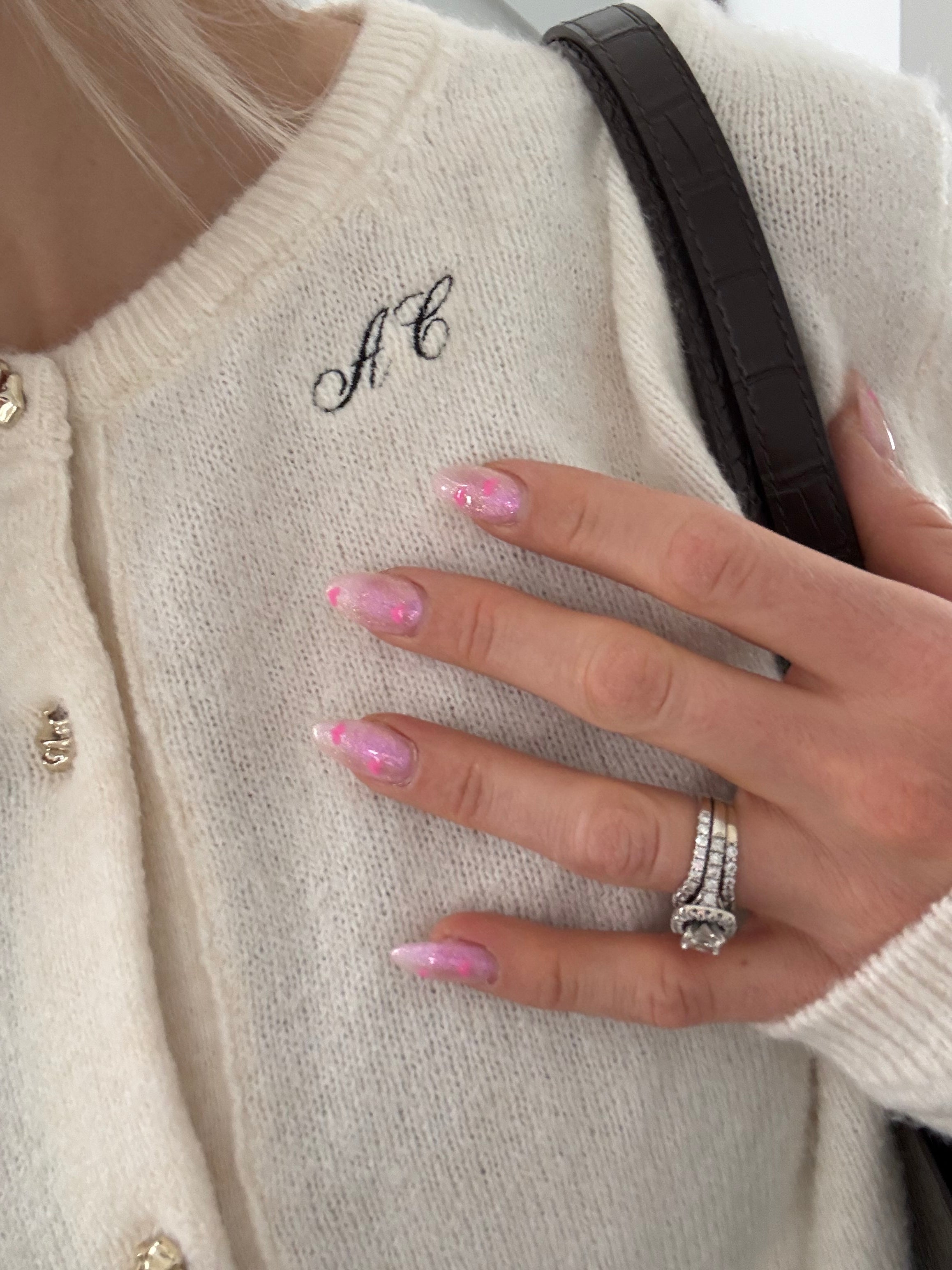 Initial cardigan🪡