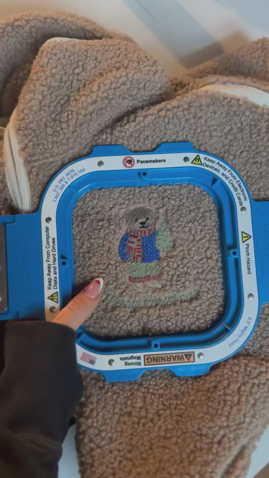 Teddy bear Christmas Sherpa🧸